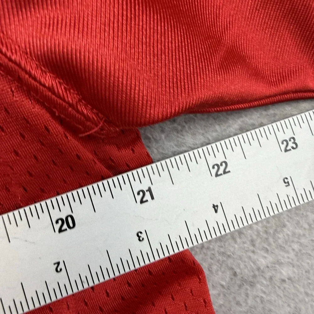 NIKE OHIO STATE BUCKEYES FOOTBALL JERSEY #28 MENS Medium OSU RED BEANIE WELLS‎
